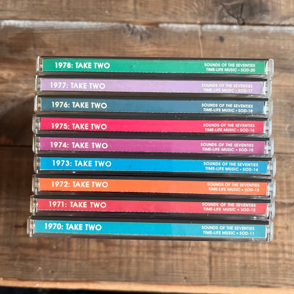 Time-Life Sounds of the Seventies Take Two 9 CD Set 1970-1978